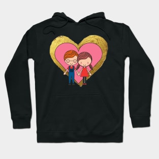 Girl Boy Love Hoodie